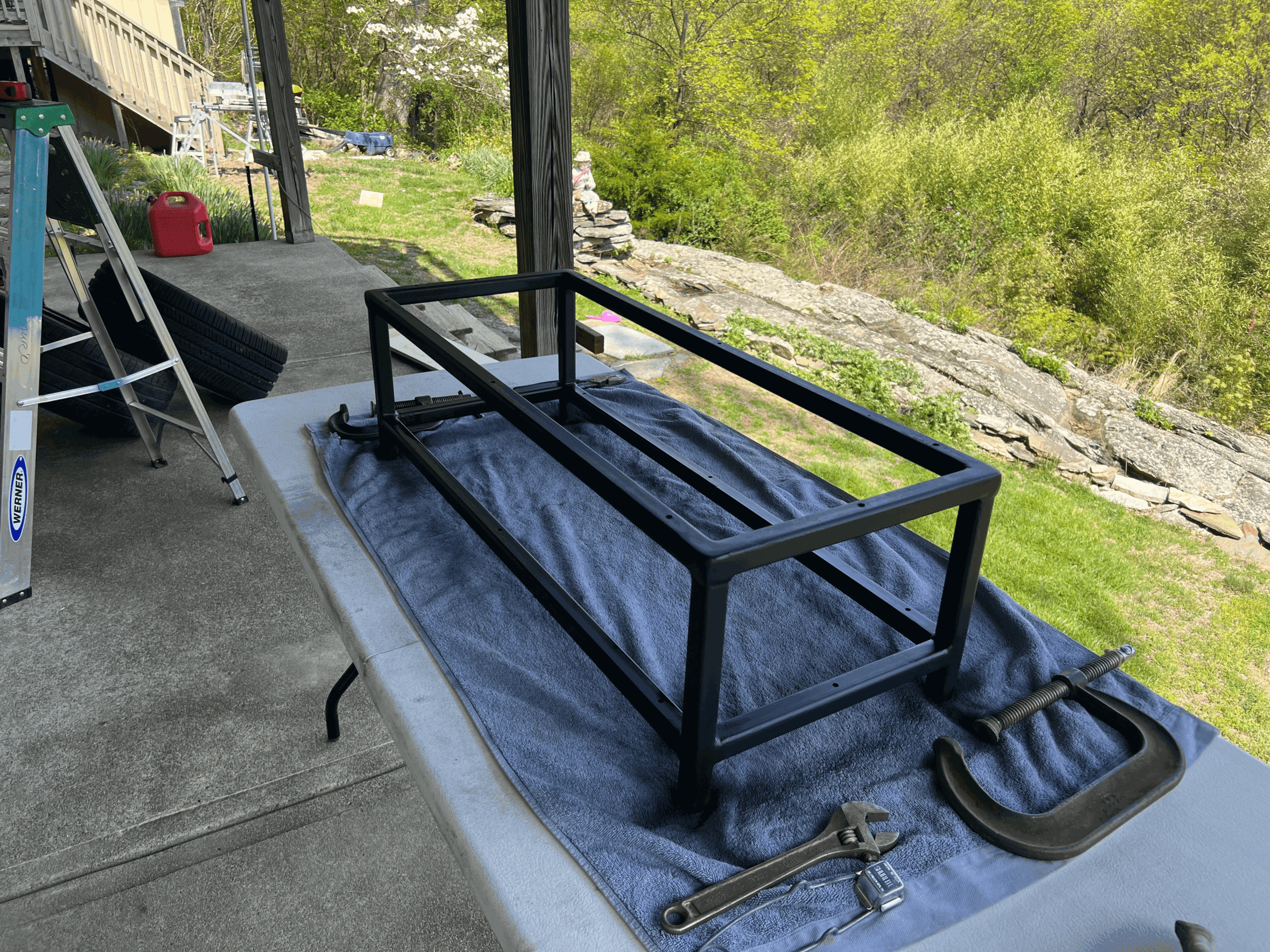 table frame only table frame only